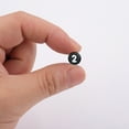 thumbnail image 4 of QIQUWOHUL 100pcs/pack Acrylic Number Loose Beads Flat Round Beads DIY Hand Beads Accessori, 4 of 9