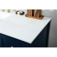 thumbnail image 4 of Elegant Decor Theo 60" Zinc Alloy MDF Single Bathroom Vanity in Blue, 4 of 8