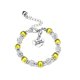 thumbnail image 2 of Regalo para pulseras de nieta, joyería con bolas de diamantes de imitación, perlas de imitación, 5 piezas de diferentes colores ER, 2 of 5
