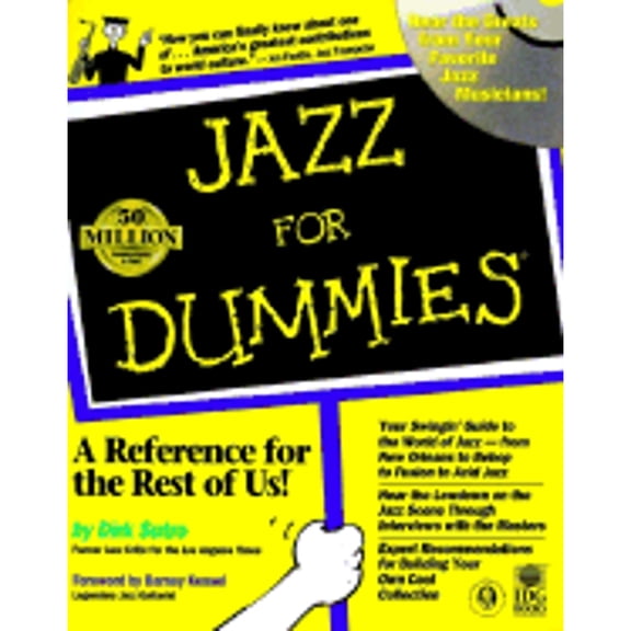 Pre-Owned Jazz for Dummies (Paperback) by Dirk Sutro, Barney Kessel