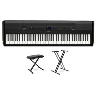 Yamaha P-143 88-Key Digital Piano Package Black Essentials Package