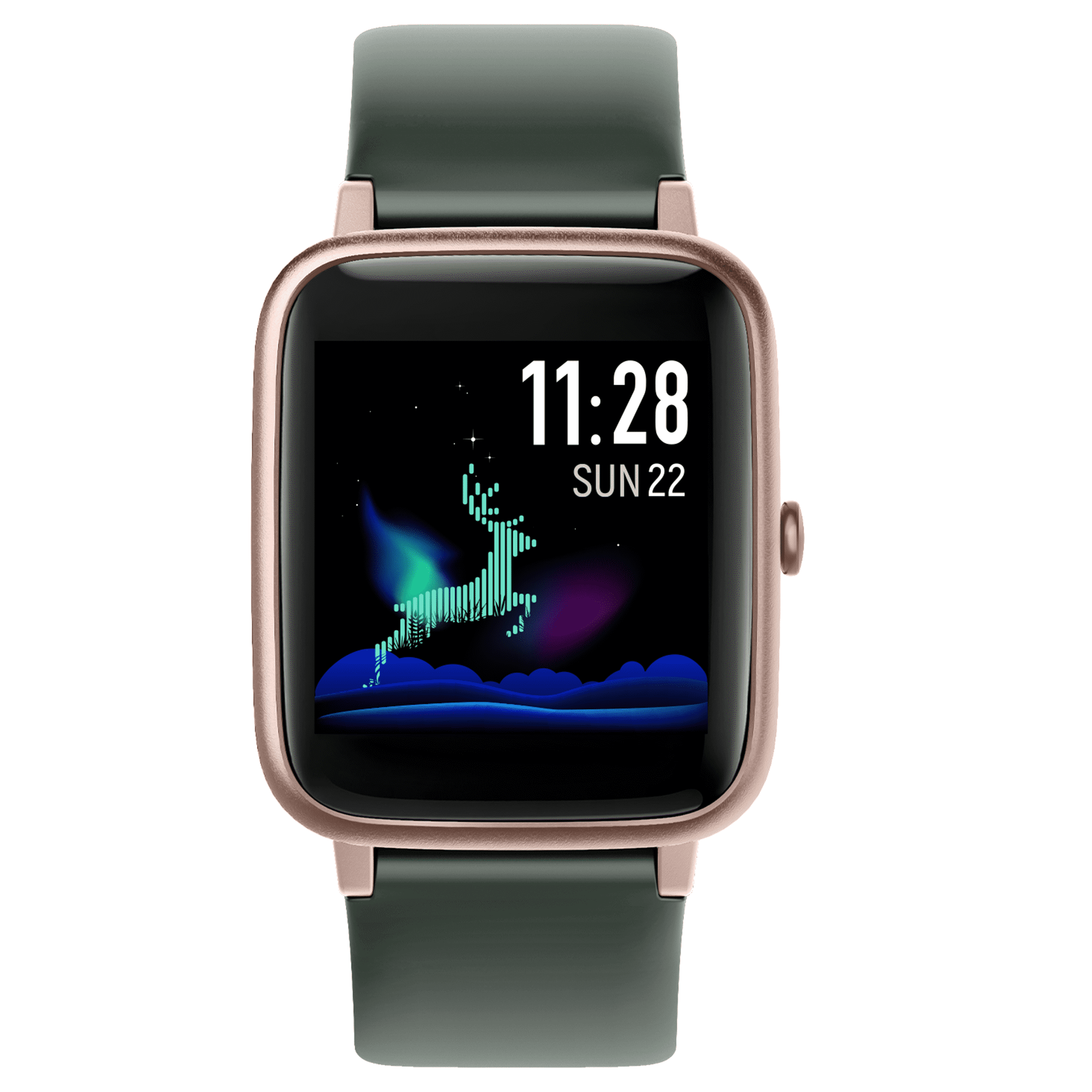 YAMAY Smart Watch with Heart Rate Monitor, IP68 Waterproof Compatible