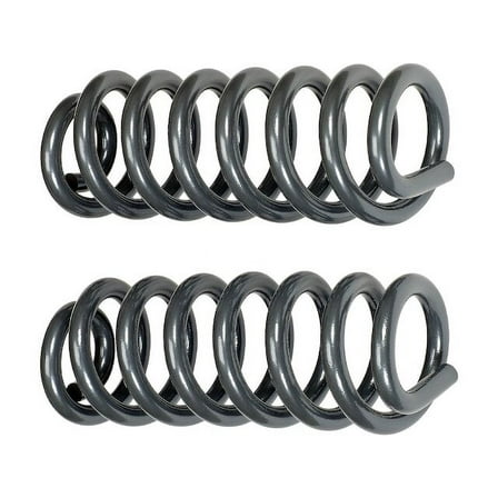 Front Coil Spring - Compatible with 1980 - 1997 Ford F-350 RWD 1981 1982 1983 1984 1985 1986 1987 1988 1989 1990 1991 1992 1993 1994 1995 1996