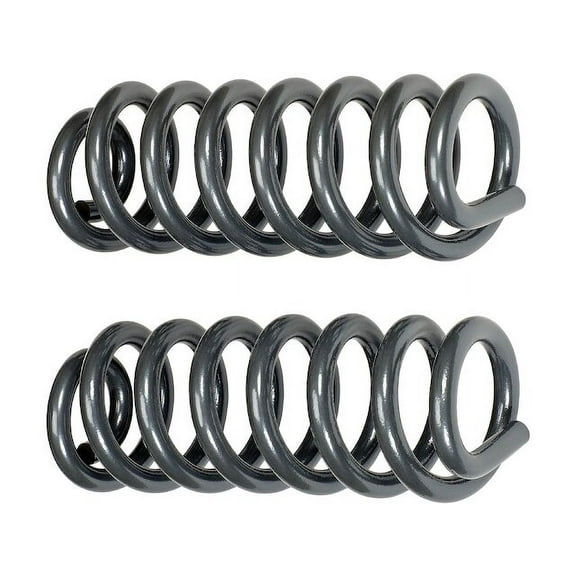 Front Coil Spring - Compatible with 1980 - 1999 Ford F-250 RWD 1981 1982 1983 1984 1985 1986 1987 1988 1989 1990 1991 1992 1993 1994 1995 1996 1997 1998