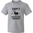 thumbnail image 3 of Inktastic Pappys Hunting Buddy Bow Hunter Youth T-Shirt, 3 of 5
