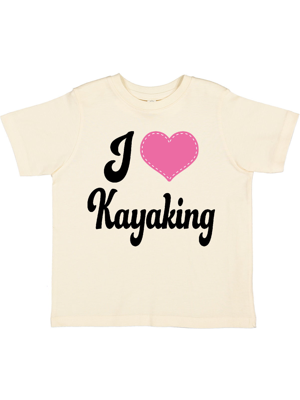 inktastic Kayak Gifts I Love Kayaking Toddler T-Shirt 