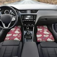 thumbnail image 5 of Hello Kitty Car Floor Mats 4PC Set Anti Skid Vehicle Floor Mat Car Carpet for Front Rear Seats Universal Auto Interior Accessories, 5 of 8