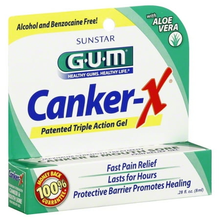GUM Canker-X Pain Relief Gel 8 ML