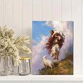 thumbnail image 2 of Jesus Christ Lamb Canvas Wall Art 15.75x11.81 Inches, 2 of 8