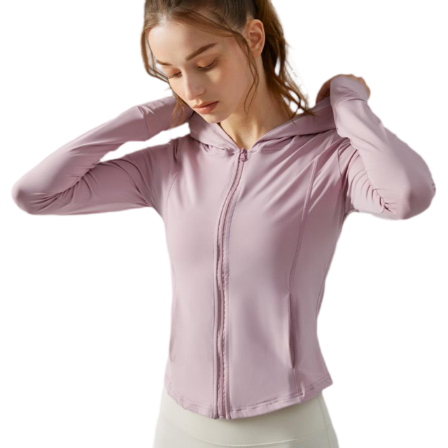 LYMAYTER Veste de Protection Solaire pour Femmes UPF50+ Fermeture Éclair Complète Ultra-Légère Rafraîchissante à Manches Longues