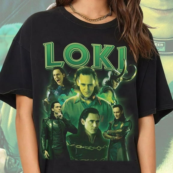 loki shirt vintage 90s style, Unisex Shirt