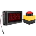 thumbnail image 2 of 10s Countdown Timer Digital Timer Popular Game Challenge 10 Seconds Countdown Timer LED Digital Display US Plug 100-240VAC, 2 of 8