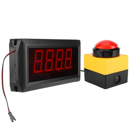 

10-second challenge game timer original Internet celebrity 10-second slap timer 1.8 inch 4-bit digital display timer remote control shipped without battery 100-240VAC (US gauge)