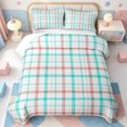 thumbnail image 2 of Erosebridal Minimalist Lines Twin Quilt Set,Geometric Line Pattern Twin Coverlet Set,2-Piece,1 Bedspread and 1 Pillowcase, 2 of 7