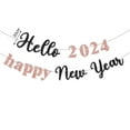 thumbnail image 7 of Hyasfey Banner Flag Happy New Year Letters Shiny Easy to Hang Create Atmosphere Vibrant Party Decorations Banner Flag, 7 of 7