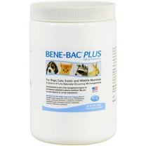 PetAg Bene-Bac Plus Pet Powder with FOS and Probiotics, 16 oz