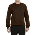thumbnail image 2 of Parks and Recreations Give Me All The Bacon and Eggs Pop Unisex Crewneck Graphic Sweatshirt, Brown, 2XL, 2 of 3