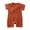 A-2995OR2, variant on MEZZALL Baby Boy Girl Romper Solid Color Ribbed Bodysuit One-Pieces O-Neck Onesie Fall Jumpsuit Toddler Dailywear Leisure / 6-12 Months