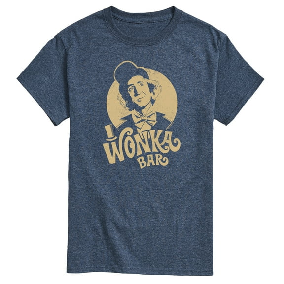 Willy Wonka & The Chocolate Factory - Wonka Bar - Men's Short Sleeve Graphic T-Shirt