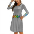 thumbnail image 1 of Pixel Cœurs Robe à Encolure Carrée Robe d'Été Douce Femmes Élégante Robe à Imprimé Licou Fierté Lgbt Pixel Cœurs 8, 1 of 5