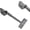 black, variant on All Metal Carpet Knee Kicker with Extendable Handle and Soft Padding, Carpet Stretching Tool (BLACK)
