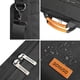 thumbnail image 5 of Funda para portátil DOMISO multifuncional de 17,3", impermeable, negra, 5 of 6