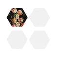 thumbnail image 2 of Disketp Sushi Funny Coasters,4 Pcs Leather Coasters With Holder, Perfect Housewarming Hostess Gifts,Protect Furniture From Water Marks Scratch, 2 of 9