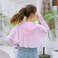 thumbnail image 5 of Ladies Sunblock Jacket UPF50 Sunblock Shirt Sunblock hood pocket, 5 of 5