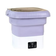 Ohufall Foldable Portable Mini Washing Machine - Small Washer For Underwear, Suitable For Apartments, Dormitories, Camping & Travel(European Standard)