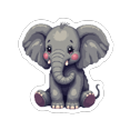 thumbnail image 4 of cartoon Elephant Theme Stickers, Waterproof Elephant Theme Sticker for Water Bottle Laptop Phone Cases Planner Skateboard Luggage Helmet Party Favor Decor, Ideal for Adults Teens Teacher Rewards, 4 of 9