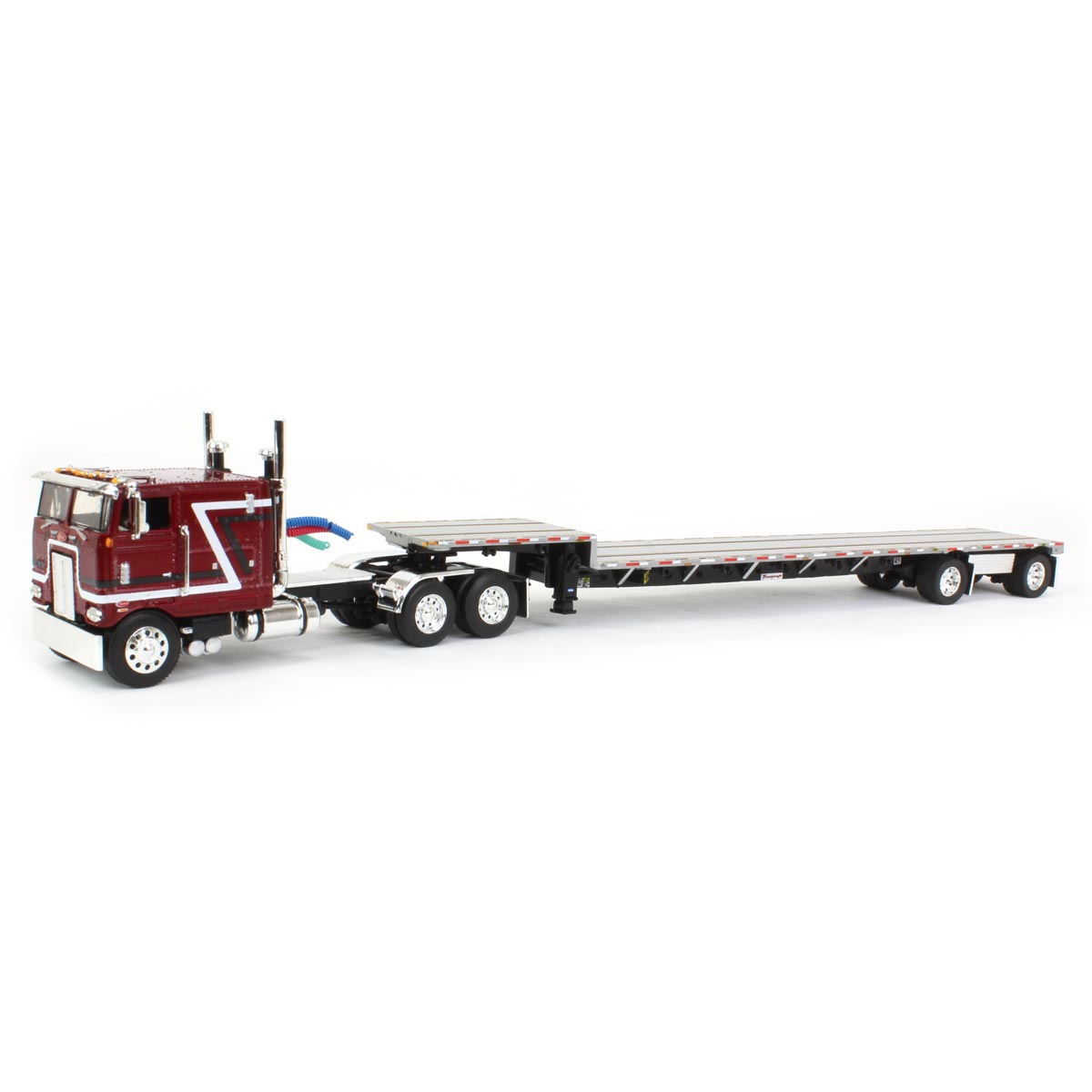 First Gear DCP 1/64 Burgundy Peterbilt 352 COE w/ 110" Sleeper