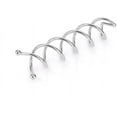thumbnail image 3 of 20Pcs Spiral Hair Pin Screw Bobby Pins Mini Hair Bun Twist Pins Round Tips Spin Pins for Hair Styling Silver, 3 of 5