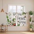 thumbnail image 3 of Strawberry Kitchen Curtains, Summer Fruits Spring Floral Botanical Light Filtering Window Curtain Panels, 2Pcs Rod Pocket Window Treatments Set for RV Dining Room Study Room 42x45 Inches, 3 of 9