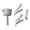 35Mm, variant on 4Pcs For Vinyl Pvc Plastic Hot Air 5Mm Weld Tip Speed Welding Nozzles Plastic Hot Air Weld Tip Speed Welding Head Power Tool 35Mm Smile Home