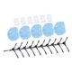thumbnail image 4 of Piezas de repuesto ANGGREK para robot Aspirador 5 almohadillas de Fregona para BR150, 4 of 7