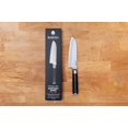 thumbnail image 3 of Babish Cubiertos de acero alemán de alto carbono 1.4116, cuchillo Santoku de 6.5 pulgadas, 3 of 4