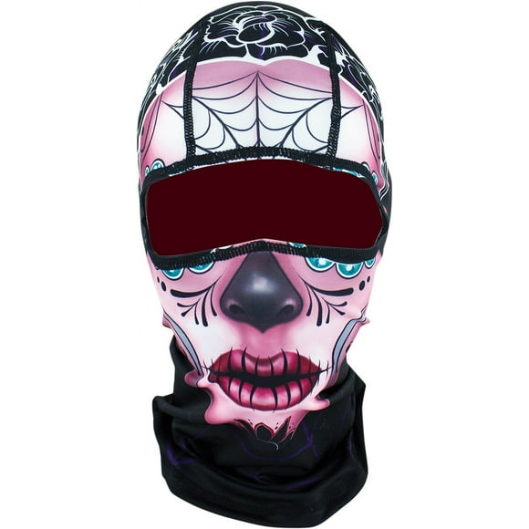 Zan Headgear Sugar Skull Polyester Balaclava