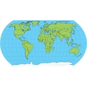 SHAPES ETC. Large Notepad - Oval World