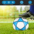 thumbnail image 2 of maskred Sports Soccer Ball Engineered For Durability And Longevity Durable Pentagram blue 5 1Set, 2 of 6
