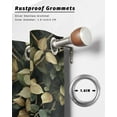 thumbnail image 6 of nqOlkjepod Outdoor Curtains for Patio Waterproof, Branches Green Leaves Outdoor Privacy Panels Grommet, Vintage Botanical Forest Blackout Outside Curtains for Porch/Cabana/Pergola 54"x84", 2 Panels, 6 of 8