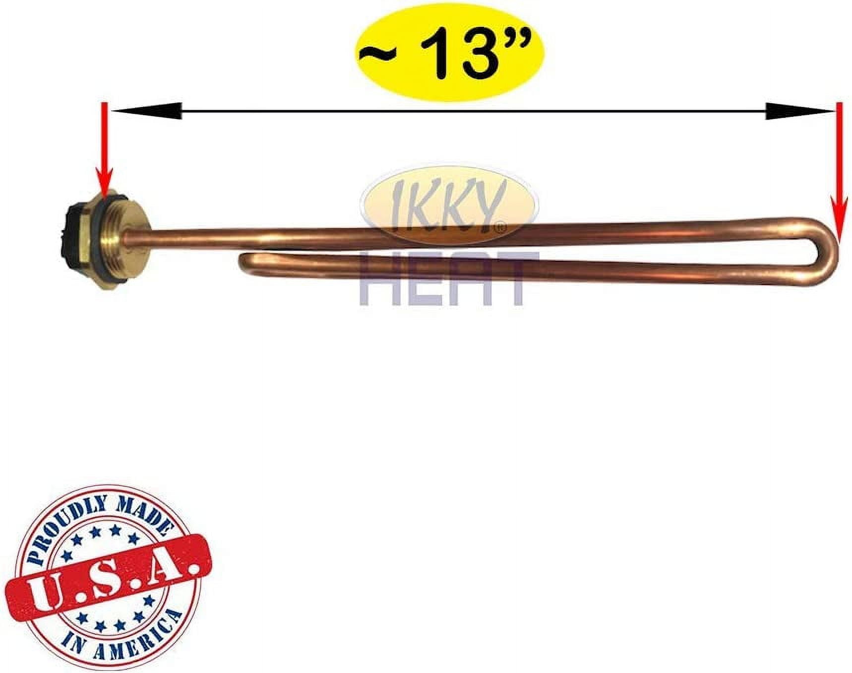 IKKY HEAT, Heating Element HE9K240VC, 9000W-240V, Compatible with Bostemp, EcoSmart, Eemax, iHeat, Rheem, Richmond, Electric Tankless Water Heaters, Copper Material