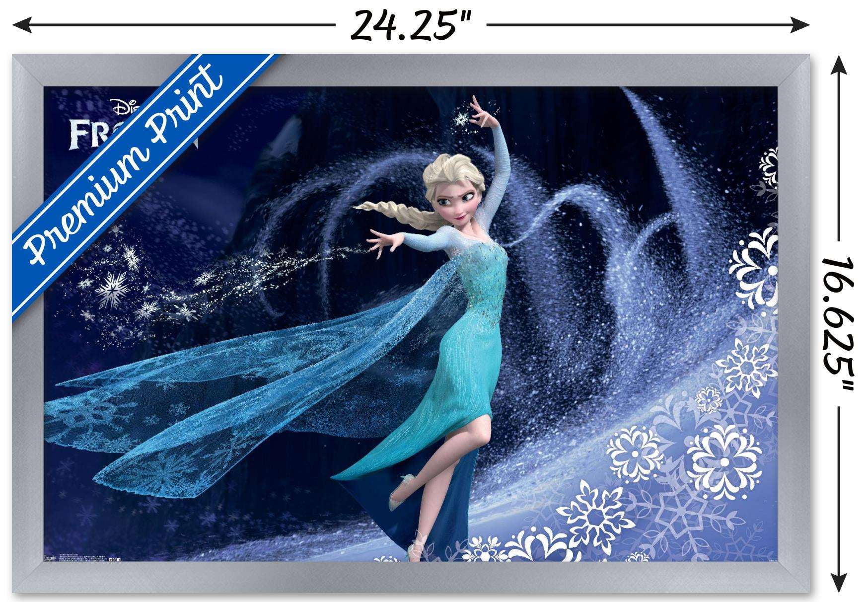 Disney Frozen - Elsa Wall Poster, 22.375\