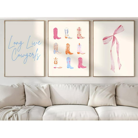 Boho Nursery Wall Art Baby Girl Room Decor Pictures Boho Rainbow Canvas Wall Art Decor Kids Toddler Posters You Are My Sunshine Nursery Prints Artwork for Baby Kids Room 16x24x3 Inch Unframed