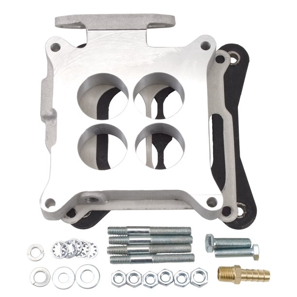 Edelbrock 8053 Performer Series EGR Plate; Ford 4V; 1 in. Tall; Except