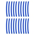 thumbnail image 1 of DYNWAVECA Universal Car Wheel Hub Reflective Sticker Luminous Reflective Stripe Anti Scratch Wheel Rim Tape for Motorcycle Car Night Driving Bike , Blue, 1 of 6