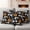 Black, variant on Purple Halloween Outdoor Waterproof Pillow Covers, Pumpkins Cat Ghost Black Bat Decorative Rectangle Throw Pillowcase Sofa Cushion Sham for Patio/Couch/Chair, 20"x12" 2 Pack
