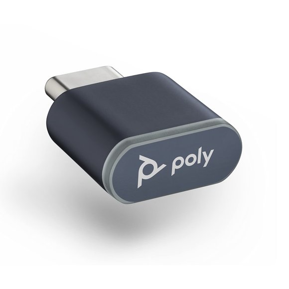 Adaptador Bluetooth USB-C Poly BT700 de alta fidelidad