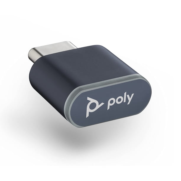 Adaptador Bluetooth USB-C Poly BT700 de alta fidelidad