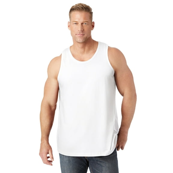 KingSize Men's Big & Tall Shrink-Less Lightweight Tank