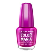 L.A. COLORS Color Mania Nail Polish, Fandom, 0.44 fl oz